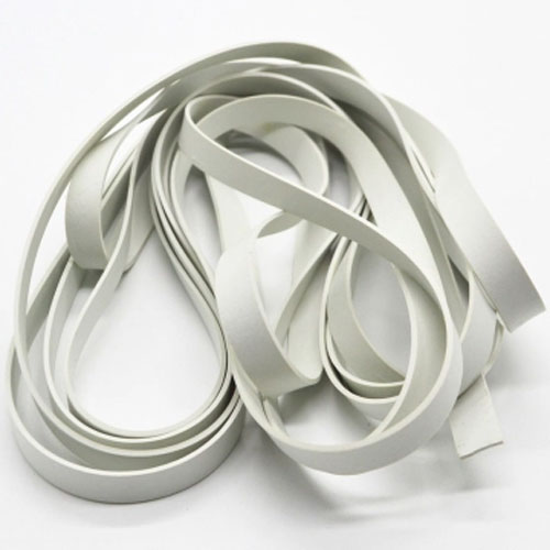  White Free latex rubber tape for Swimwear and Underwear